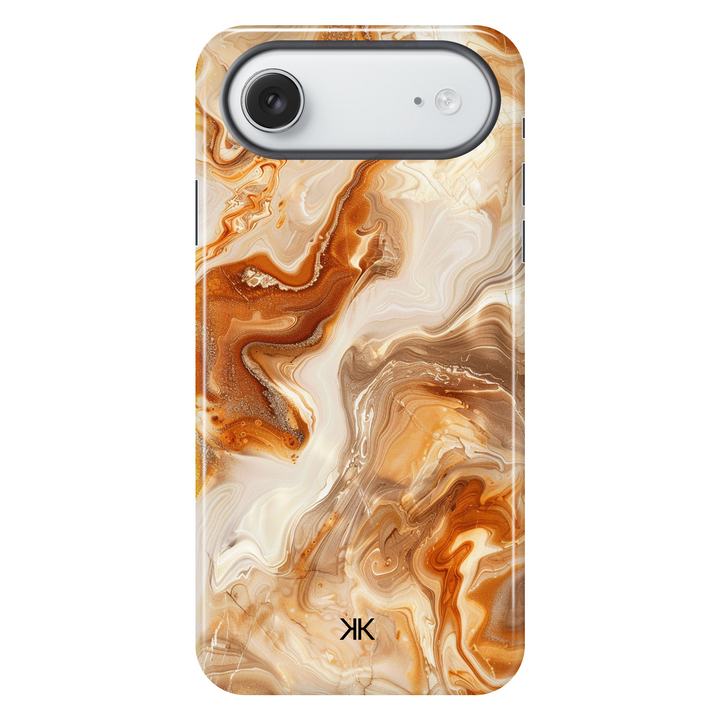 Amber Marble Phone Case - Tough Case - iphone-17-air