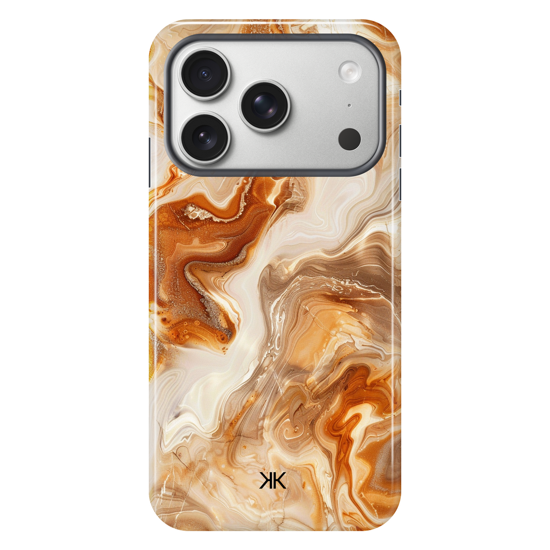 Amber Marble Phone Case - Tough Case - iphone-17-pro