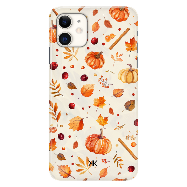Autumn Pattern phone case for iPhone 11