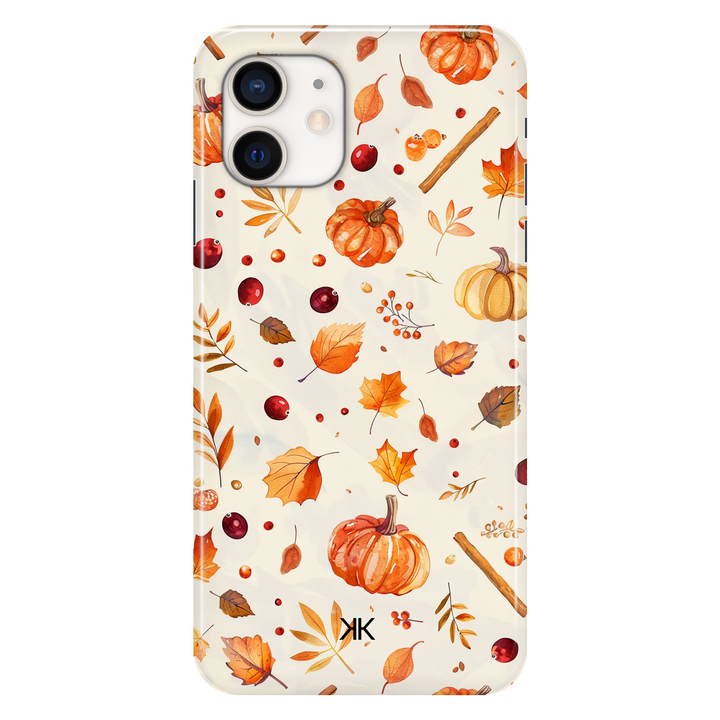 Autumn Pattern phone case for iPhone 12