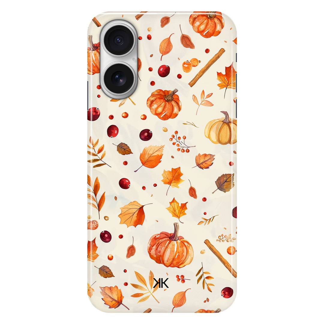 Autumn Pattern phone case for iPhone 16