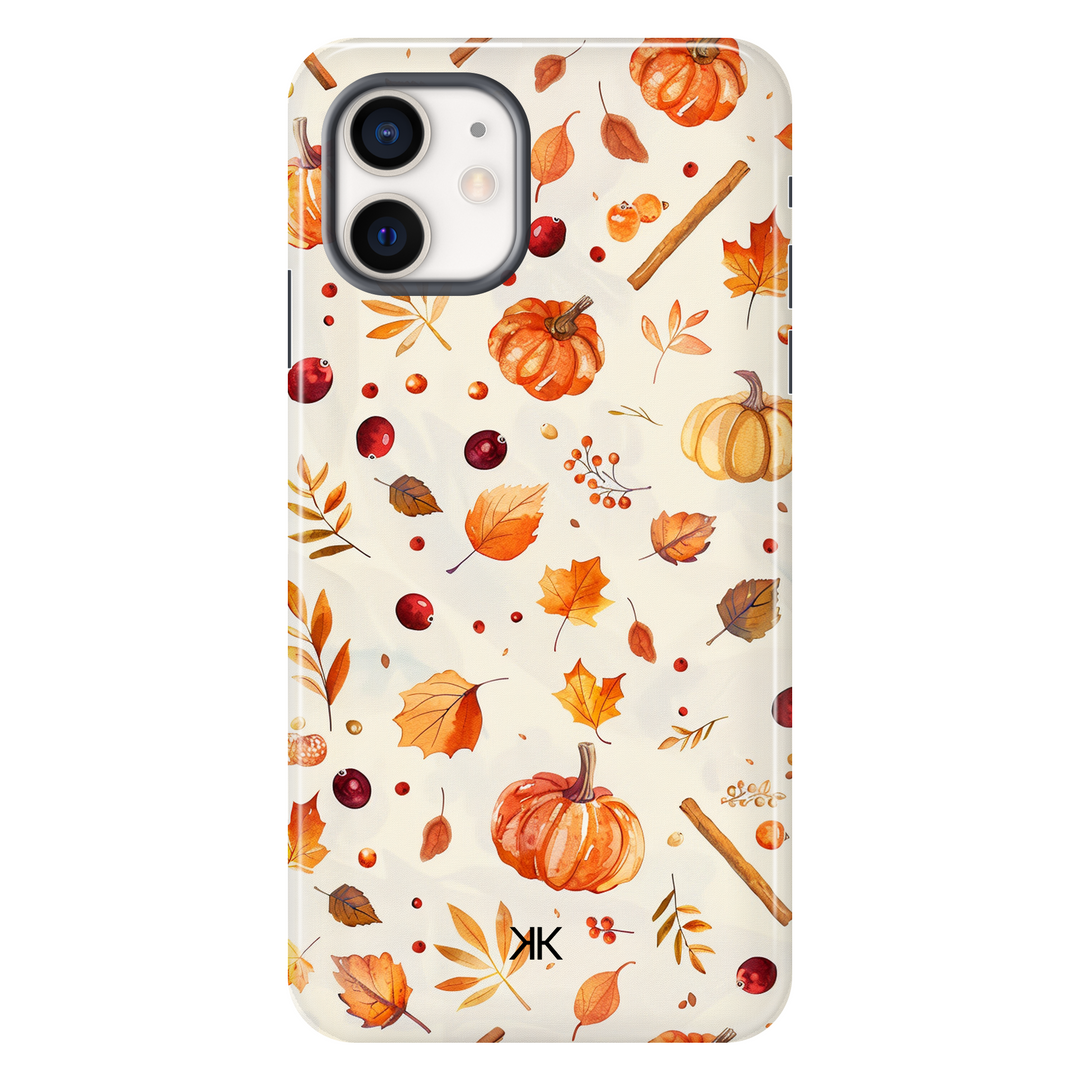 Autumn Pattern Phone Case - Tough Case - iphone-12