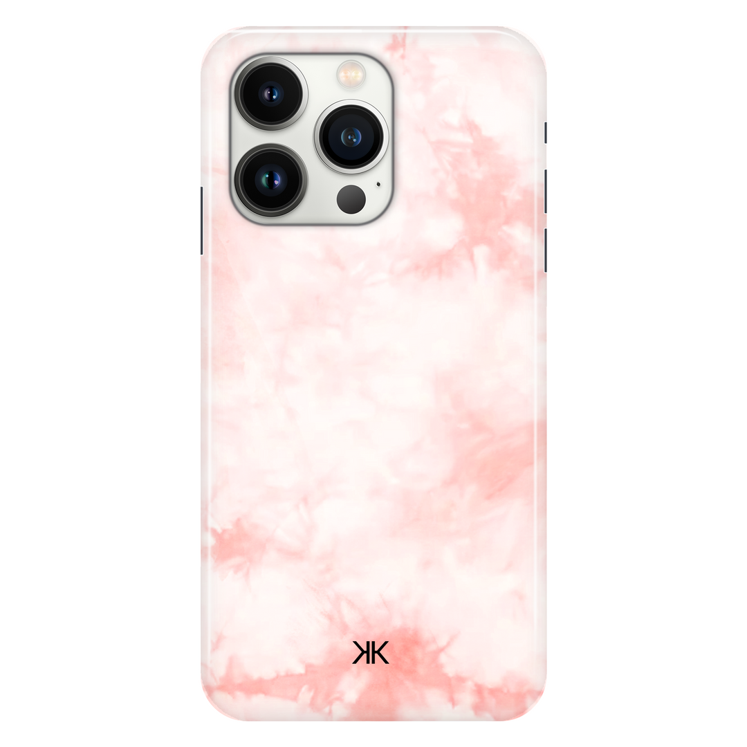 Pastel Pink Tie Dye phone case for iPhone 13 Pro
