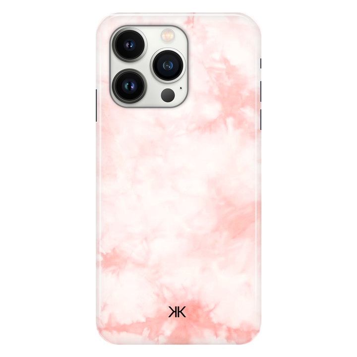 Pastel Pink Tie Dye phone case for iPhone 13 Pro