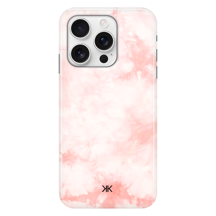 Pastel Pink Tie Dye phone case for iPhone 16 Pro
