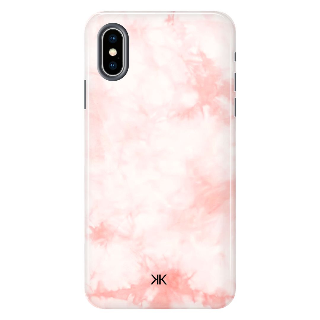Pastel Pink Tie Dye Phone Case - Tough Case - iphone-x