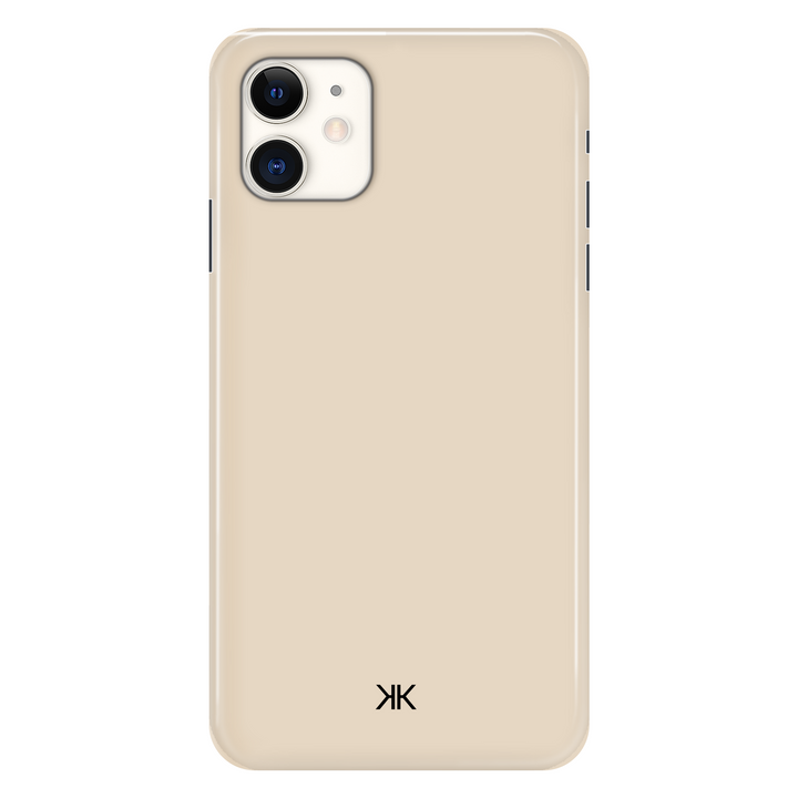 Pastel Beige phone case for iPhone 11