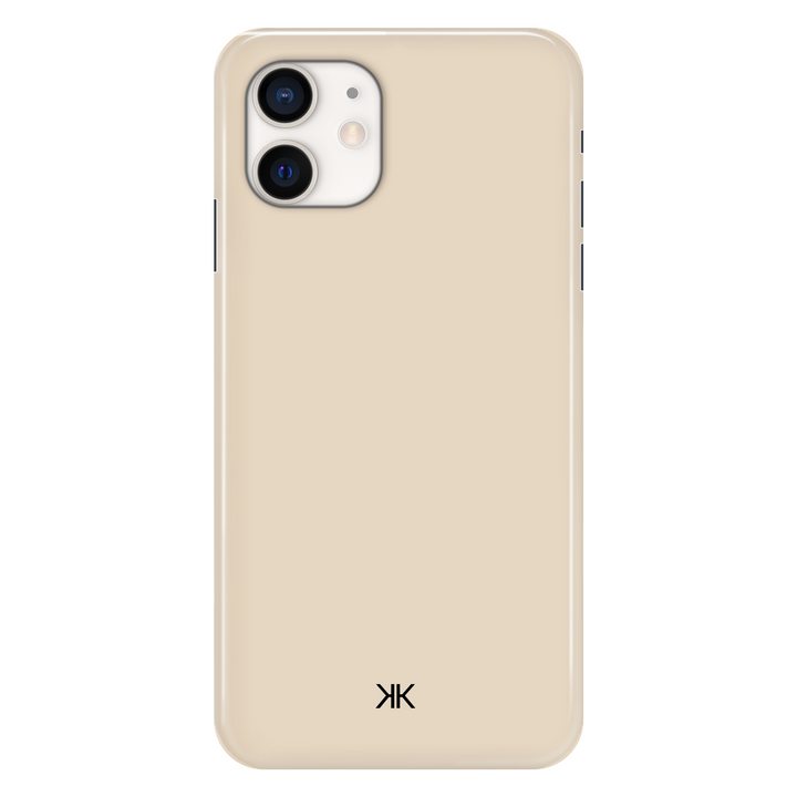 Pastel Beige phone case for iPhone 12