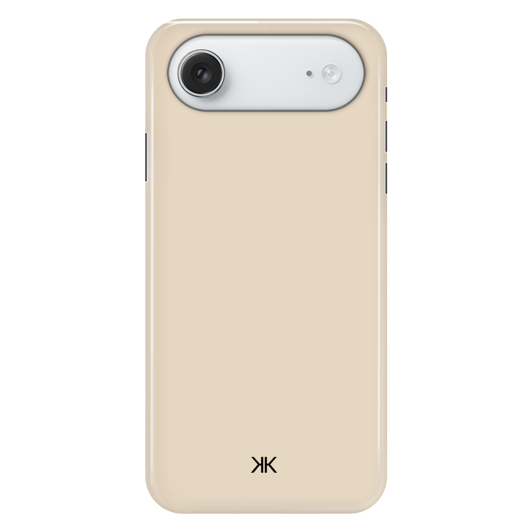 Pastel Beige phone case for iPhone 17 Air
