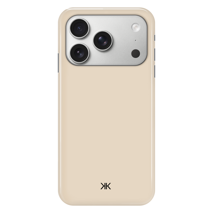 Pastel Beige phone case for iPhone 17 Pro