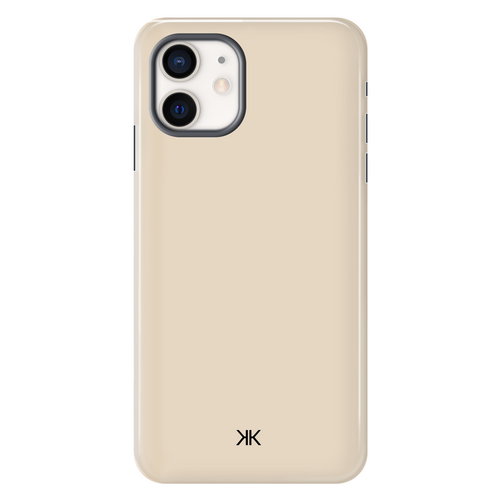 Pastel Beige Phone Case - Tough Case - iphone-12