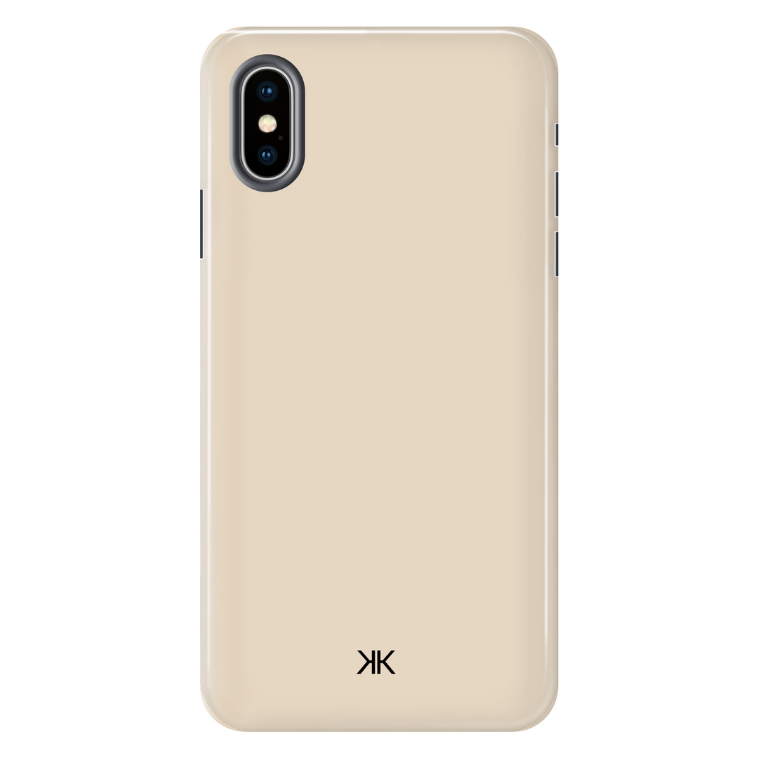 Pastel Beige Phone Case - Tough Case - iphone-x