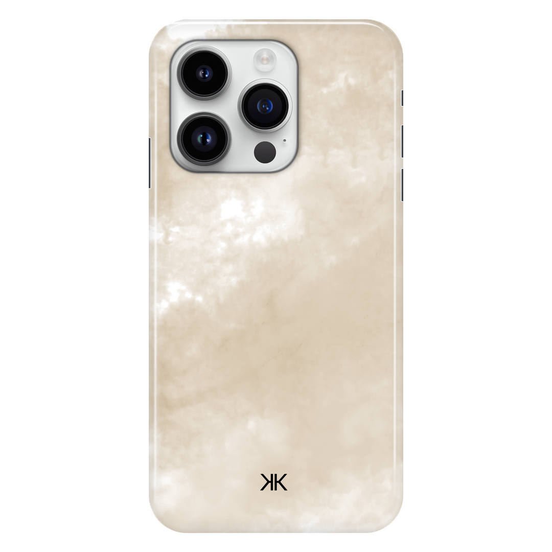 Pastel Beige Tie Dye phone case for iPhone 14 Pro