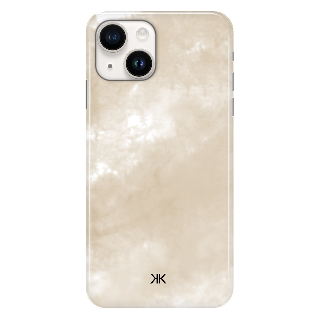 Pastel Beige Tie Dye phone case for iPhone 14