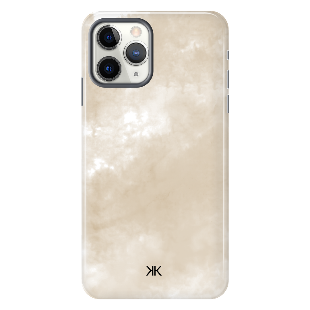 Pastel Beige Tie Dye Phone Case - Tough Case - iphone-11-pro