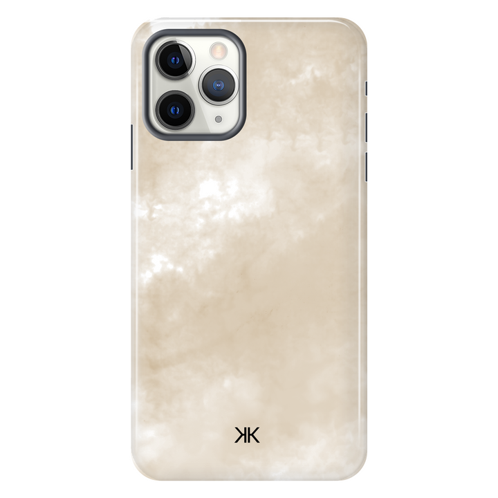 Pastel Beige Tie Dye Phone Case - Tough Case - iphone-11-pro