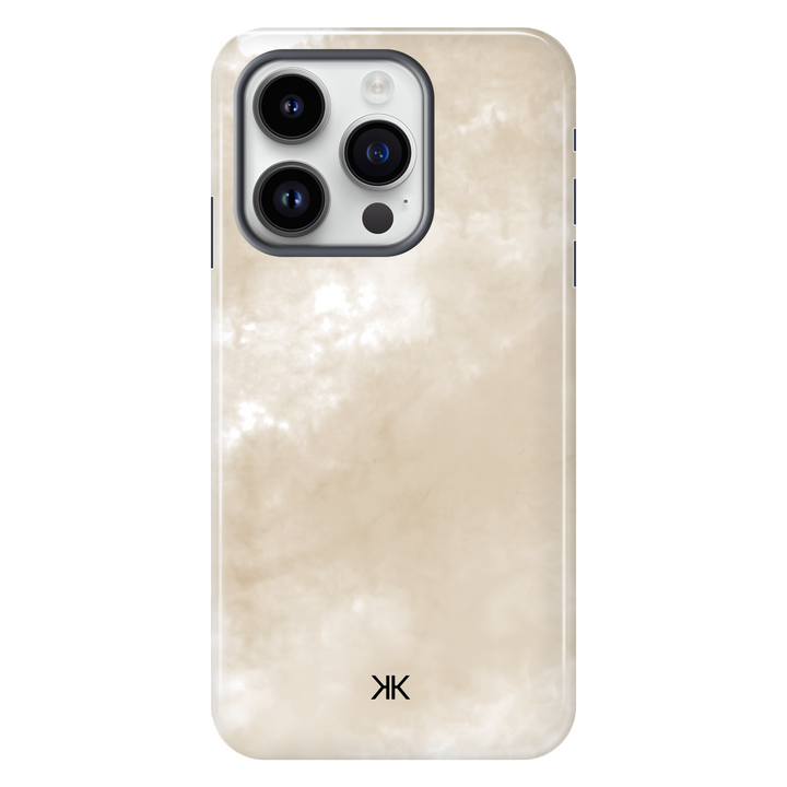 Pastel Beige Tie Dye Phone Case - Tough Case - iphone-14-pro
