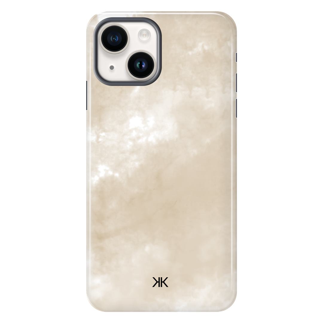 Pastel Beige Tie Dye Phone Case - Tough Case - iphone-14