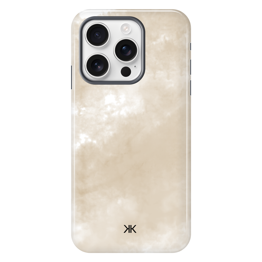 Pastel Beige Tie Dye Phone Case - Tough Case - iphone-16-pro