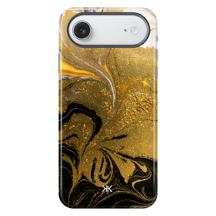 Marble Black and Gold Phone Case - Tough Case - iphone-17-air