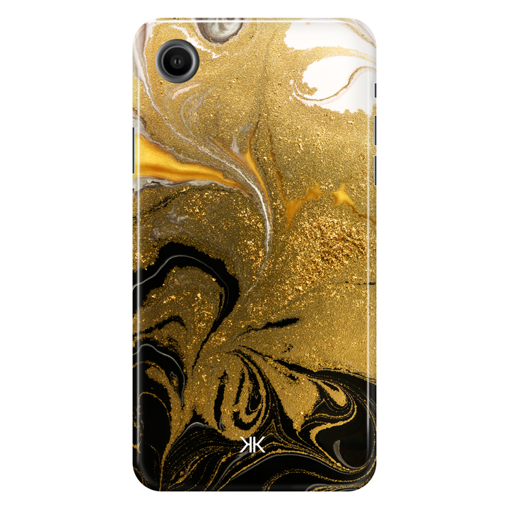 Marble Black and Gold Phone Case - Tough Case - iphone-xr