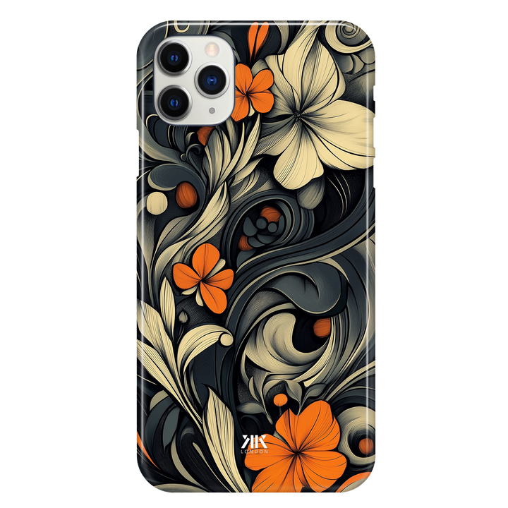 Black Art Nouveau Phone Case