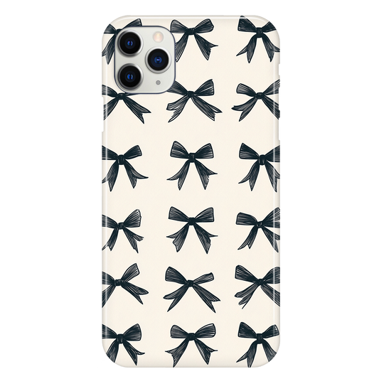 Black Bows Phone Case