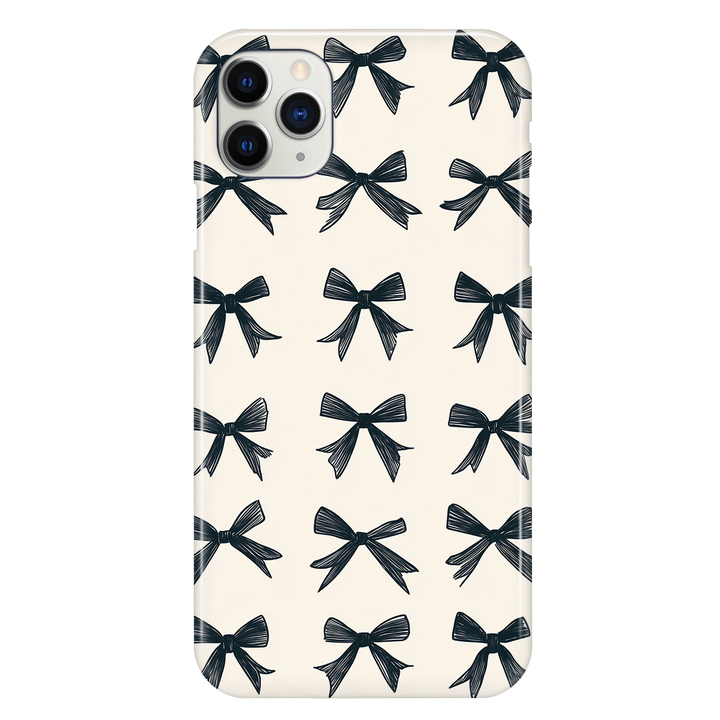 Black Bows Phone Case