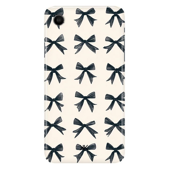 Black Bows phone case for iPhone XR