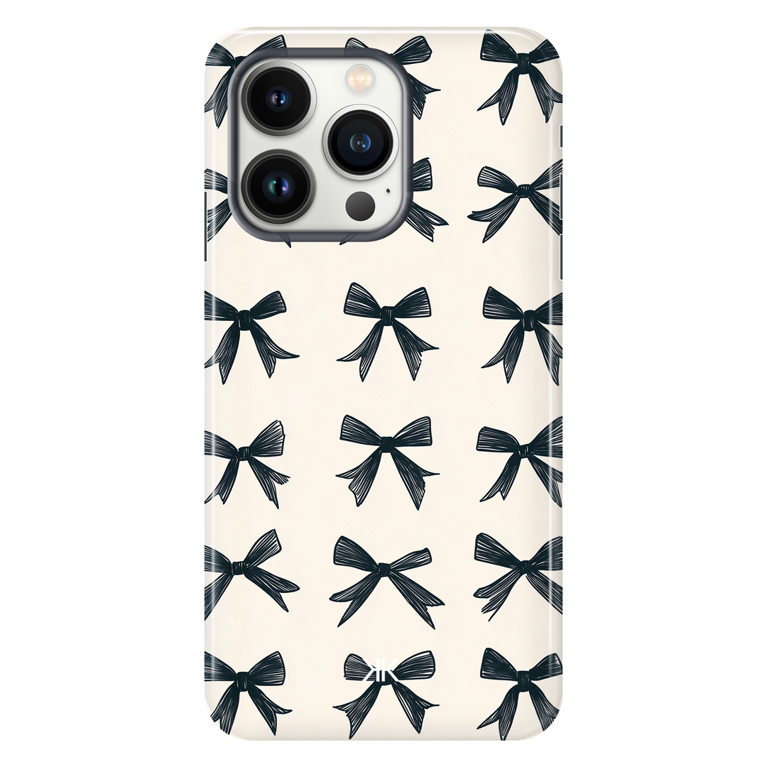 Black Bows Phone Case - Tough Case - iphone-13-pro