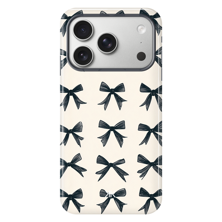 Black Bows Phone Case - Tough Case - iphone-17-pro