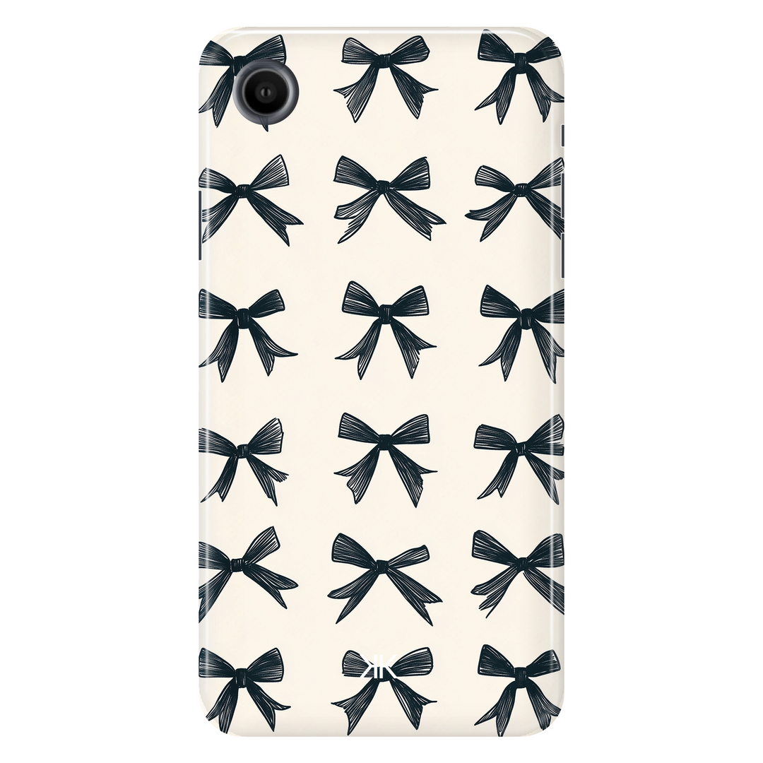 Black Bows tough phone case for iPhone XR