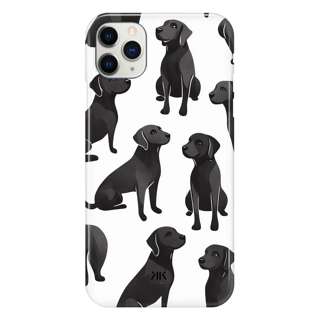 Black Dogs Phone Case