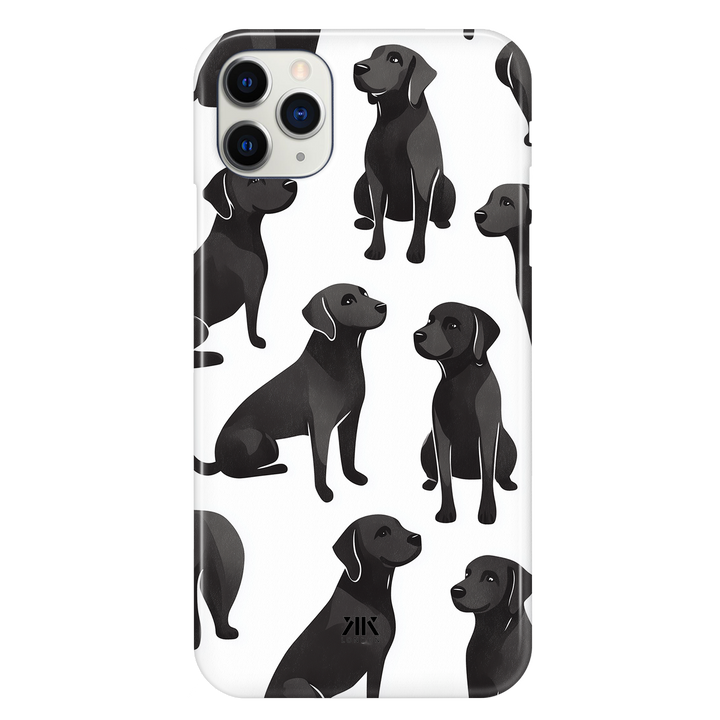 Black Dogs Phone Case