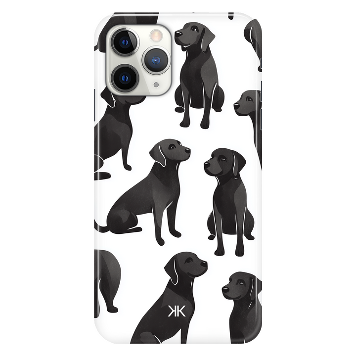 Black Dogs phone case for iPhone 11 Pro