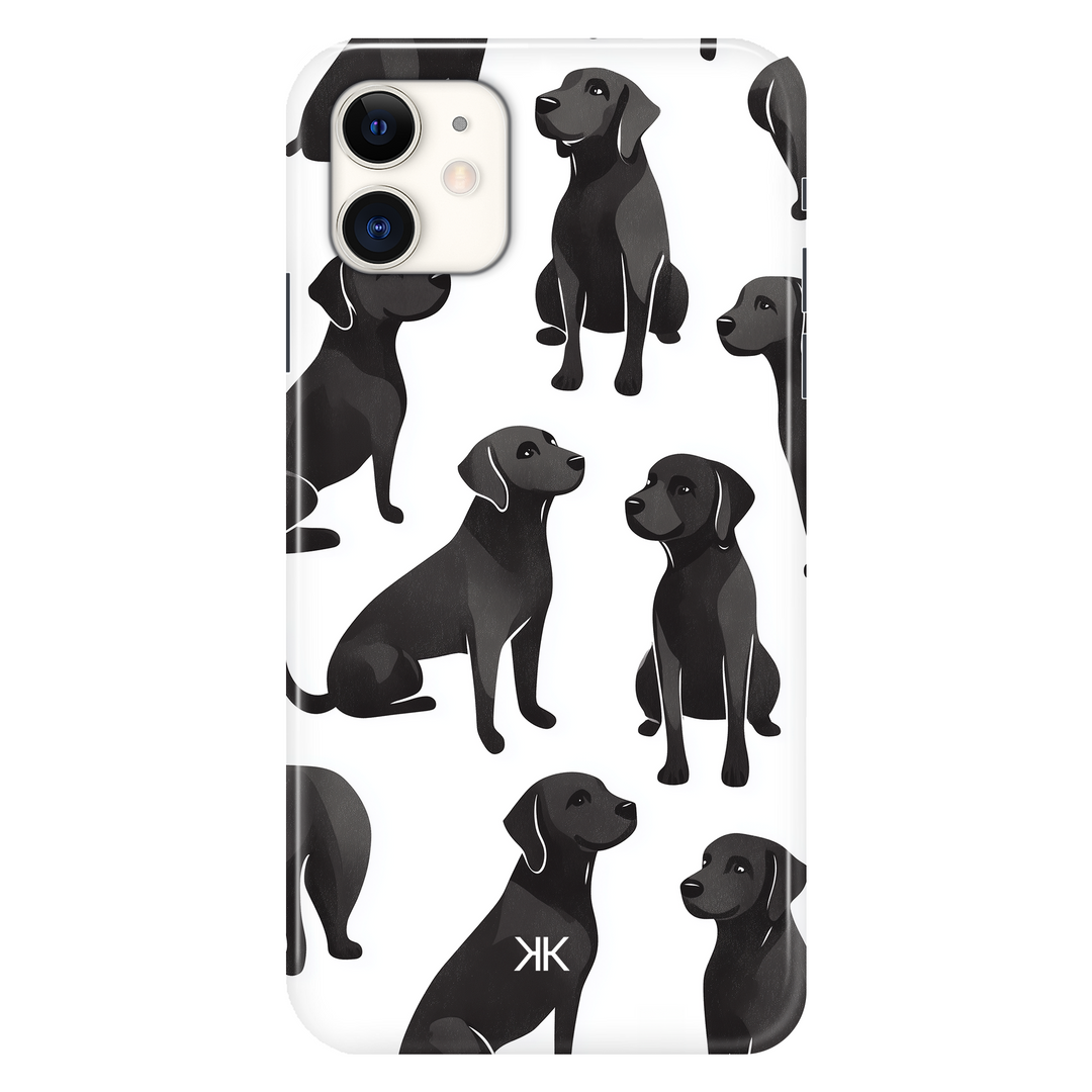 Black Dogs phone case for iPhone 11