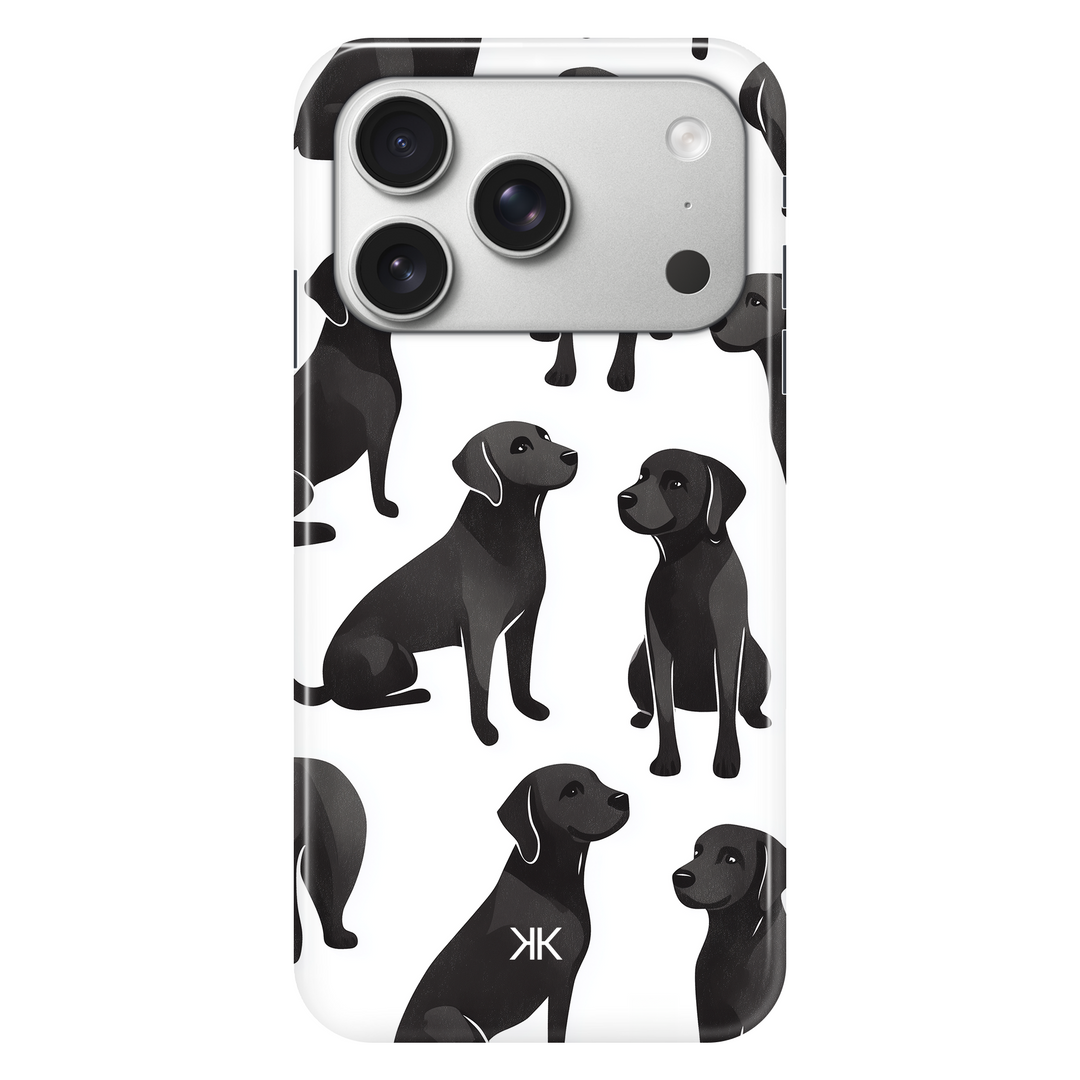 Black Dogs phone case for iPhone 17 Pro