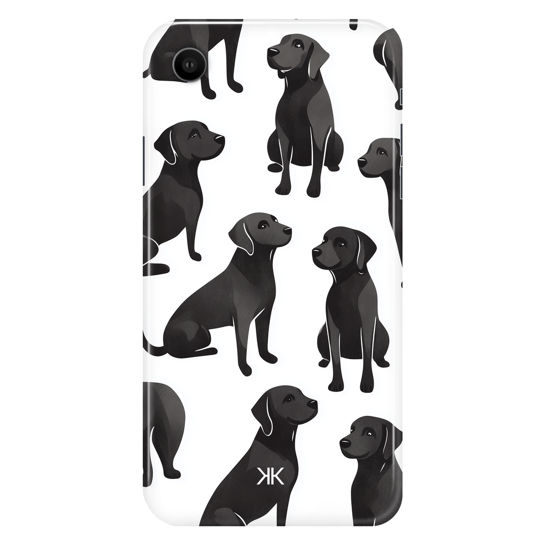 Black Dogs phone case for iPhone XR