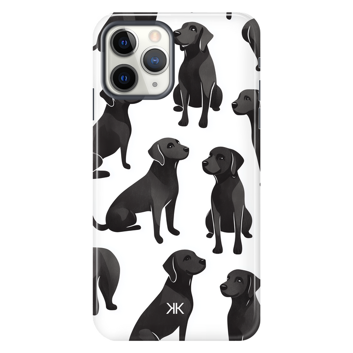 Black Dogs Phone Case - Tough Case - iphone-11-pro