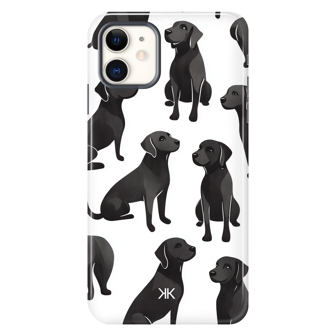 Black Dogs Phone Case - Tough Case - iphone-11