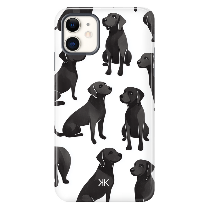 Black Dogs Phone Case - Tough Case - iphone-11
