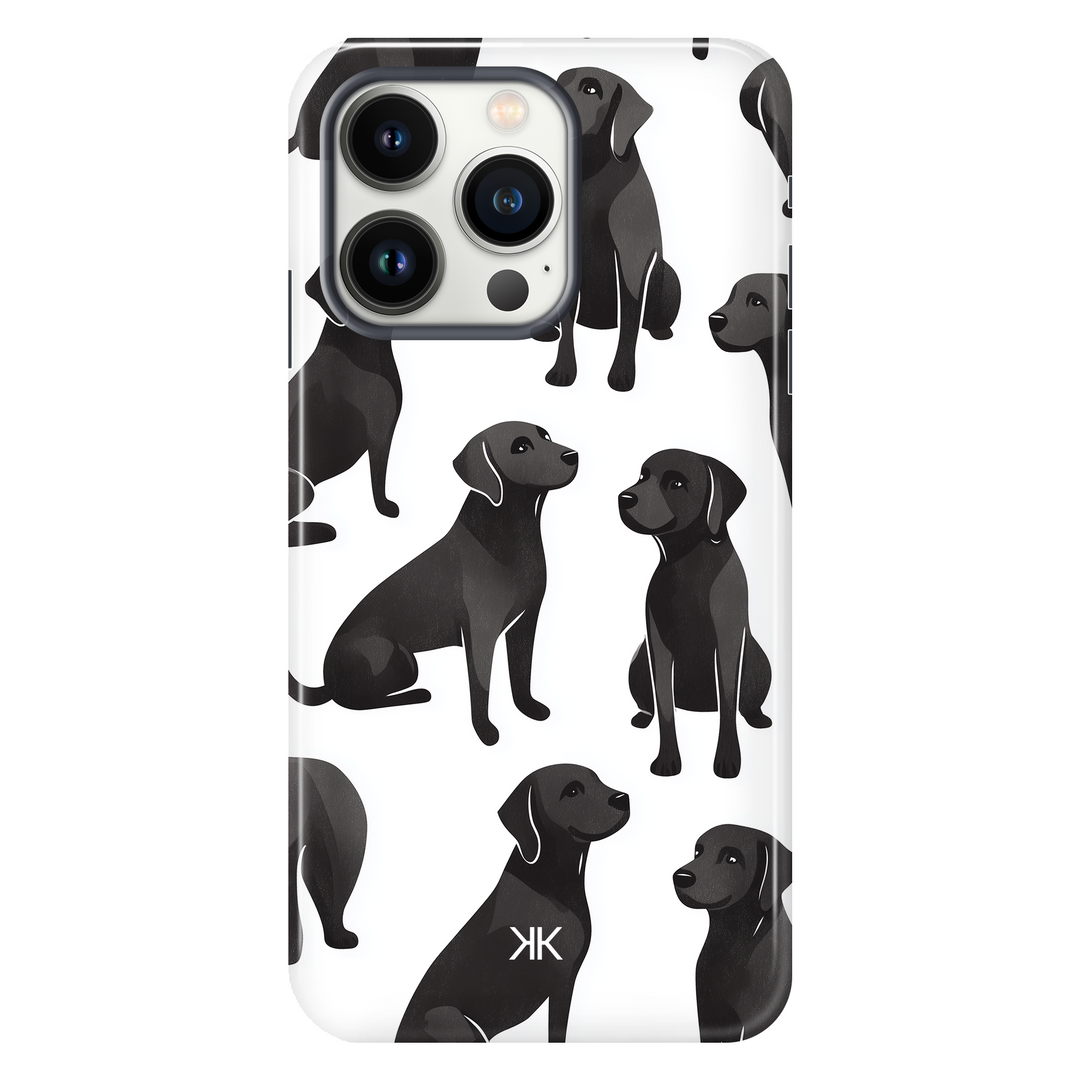 Black Dogs Phone Case - Tough Case - iphone-13-pro