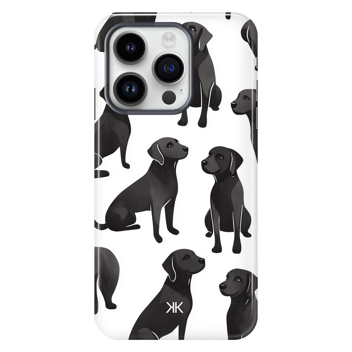 Black Dogs Phone Case - Tough Case - iphone-14-pro