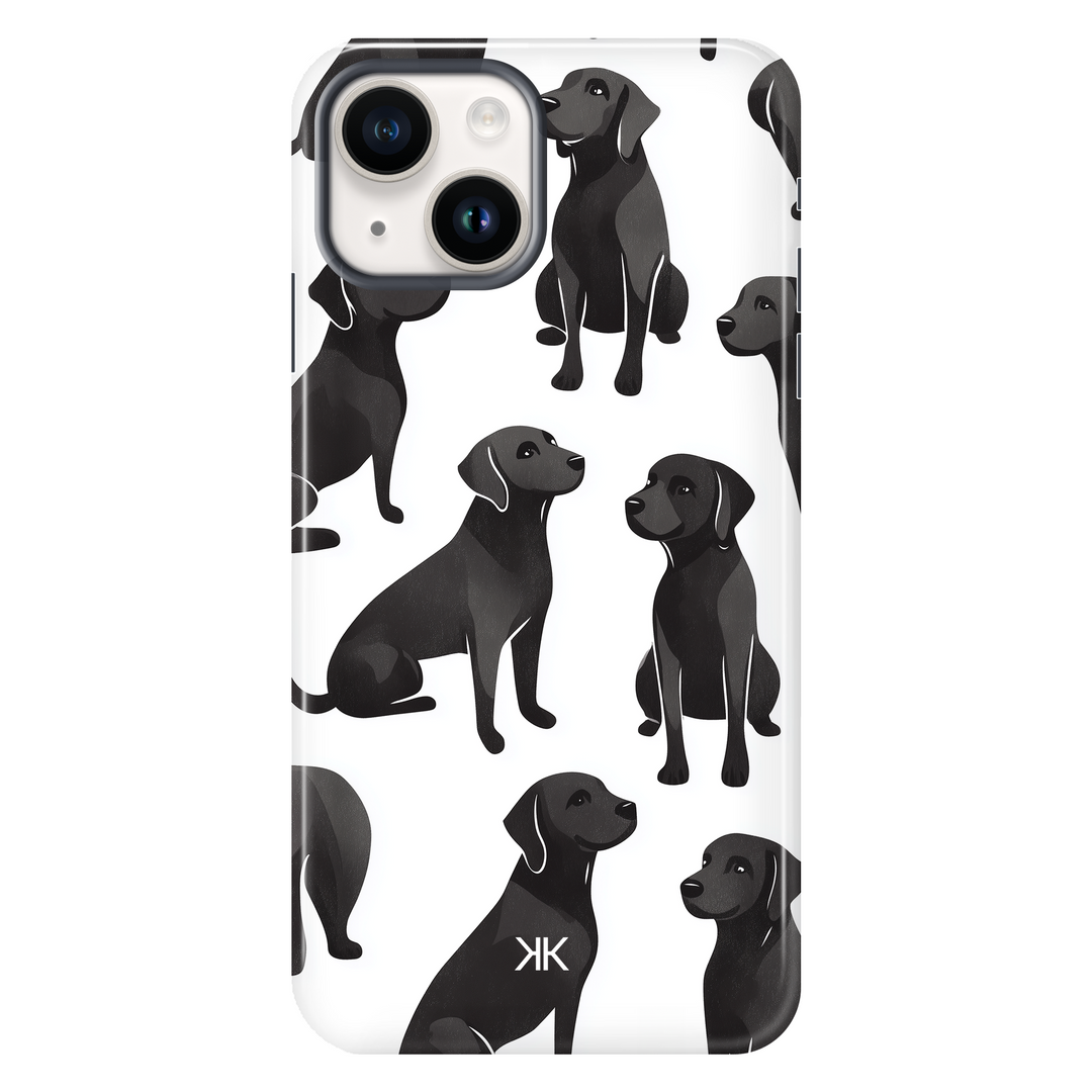 Black Dogs Phone Case - Tough Case - iphone-14