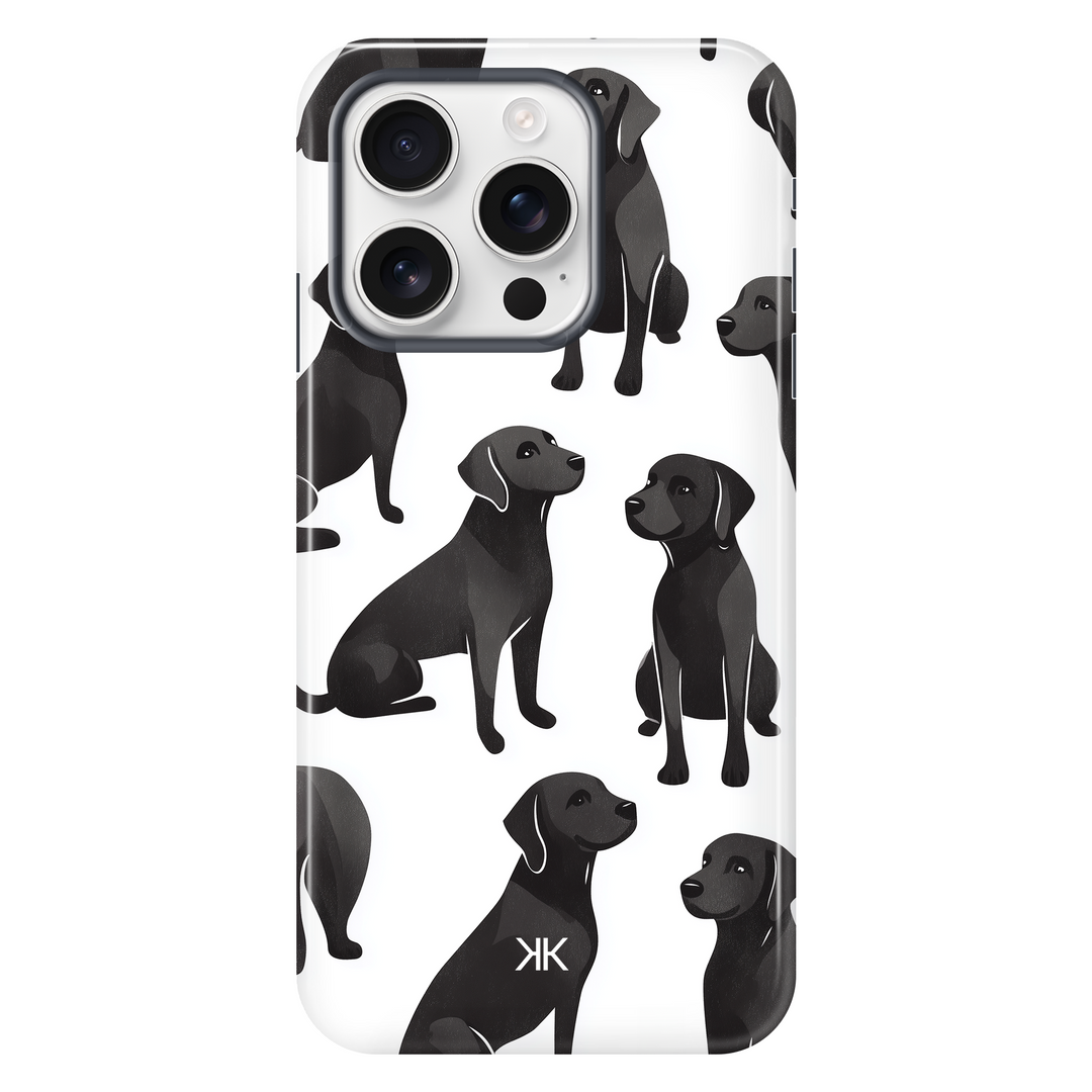 Black Dogs Phone Case - Tough Case - iphone-16-pro