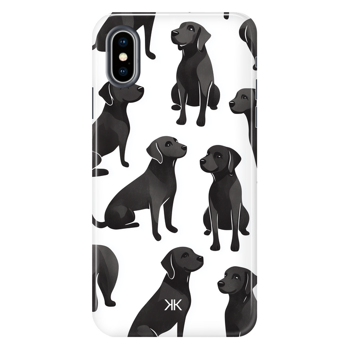 Black Dogs Phone Case - Tough Case - iphone-x