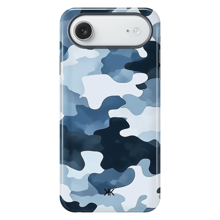 Blue Camo Phone Case - Tough Case - iphone-17-air