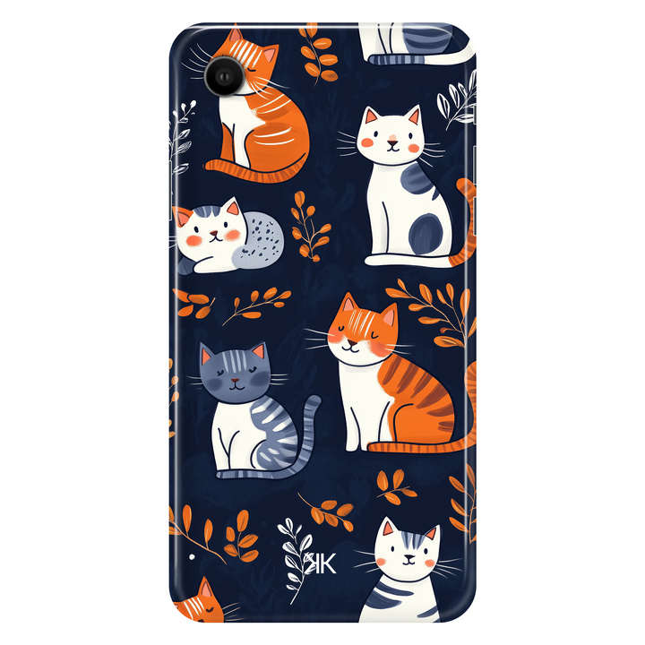 Blue Cats phone case for iPhone XR