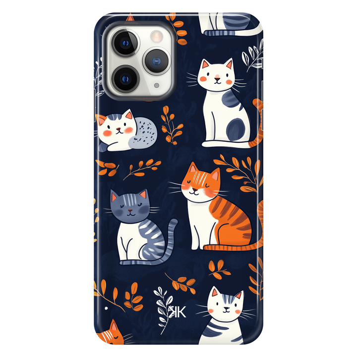 Blue Cats Phone Case - Tough Case - iphone-11-pro