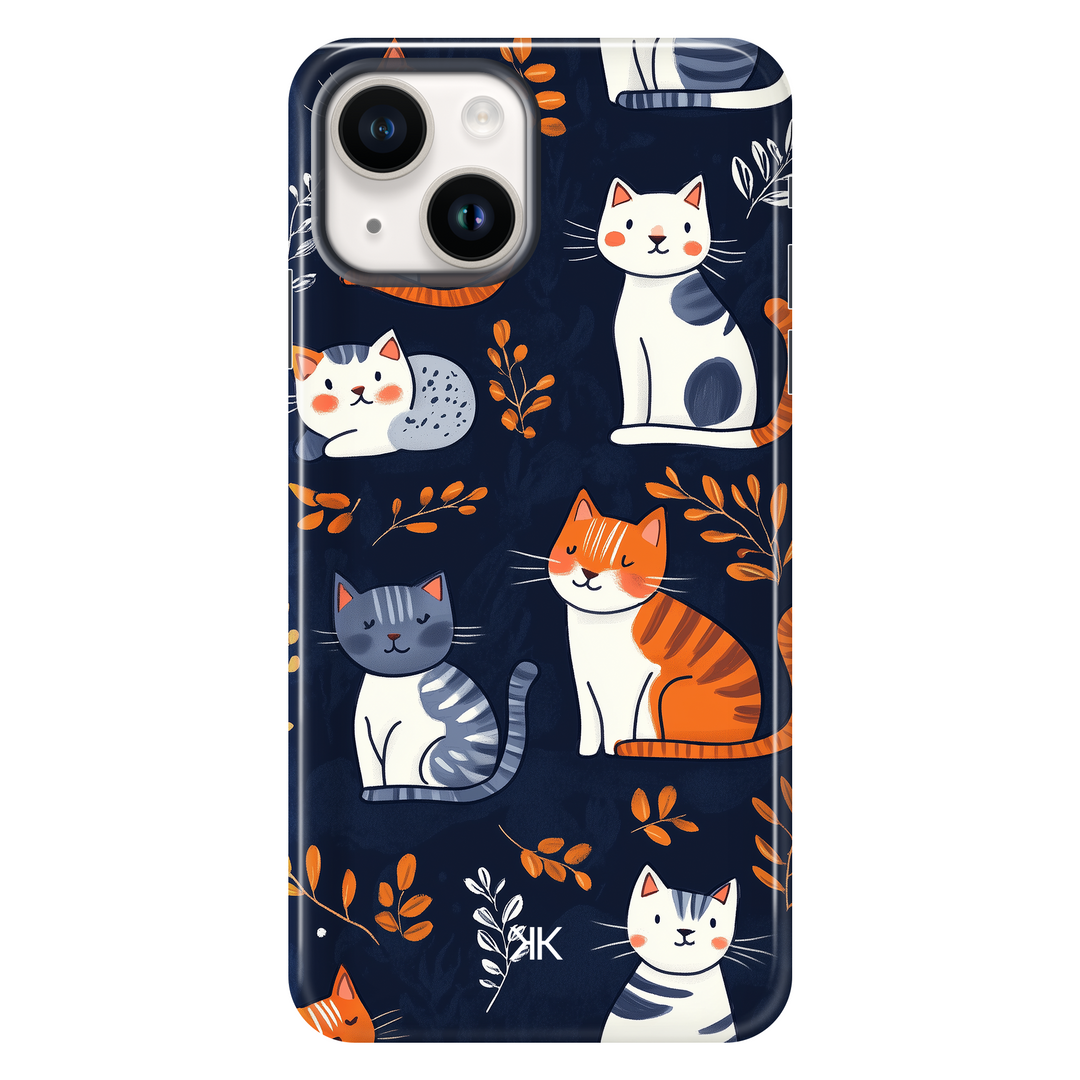 Blue Cats Phone Case - Tough Case - iphone-14